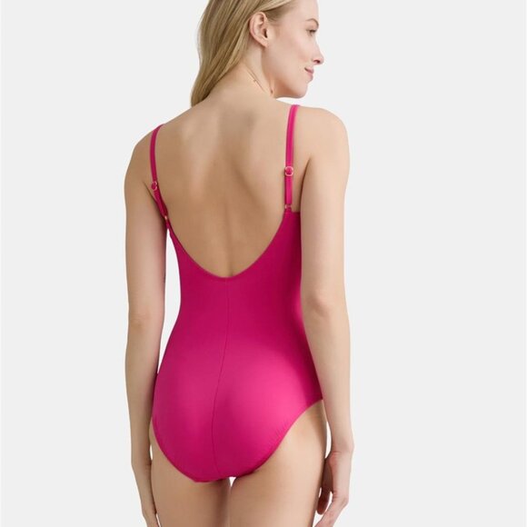 Time and Tru V Wire One Piece Swimsuit - Picture 3 of 3